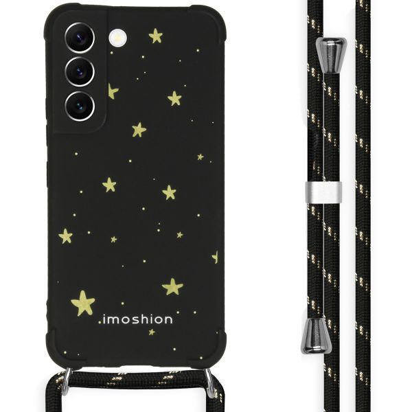 imoshion Coque Design avec cordonSamsung Galaxy S22 - Stars Gold