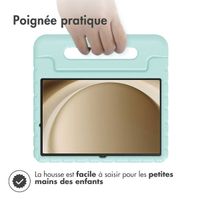 imoshion Coque kidsproof avec poignée Samsung Galaxy Tab A9 Plus - Soft Blue