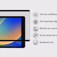 Accezz Protecteur d’écran de confidentialité magnétique Apple iPad 9 (2021) 10.2 pouces / iPad 8 (2020) 10.2 pouces / iPad 7 (2019) 10.2 pouces / Air 3 (2019) / Pro 10.5 (2017)
