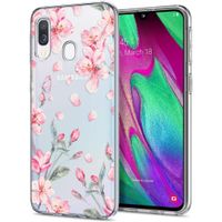 imoshion Coque Design Samsung Galaxy A20e - Fleur - Rose