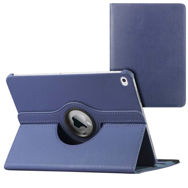 imoshion Coque tablette rotatif à 360° iPad 6 (2018) 9.7 pouces / iPad 5 (2017) 9.7 pouces - Bleu foncé