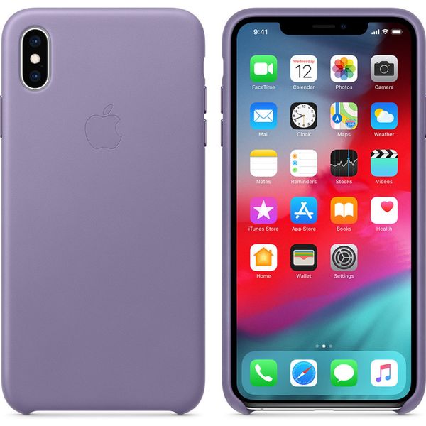 Apple Coque Leather iPhone Xs Max