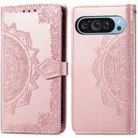 imoshion Etui de télephone Mandala Google Pixel 9 Pro XL - Rose Doré