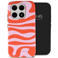 Selencia Coque arrière Vivid avec MagSafe Xiaomi 17 - Dream Swirl Pink
