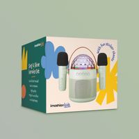 imoshion Sing & Shine Karaoke Set - Enceinte et 2 micros - Mintgreen