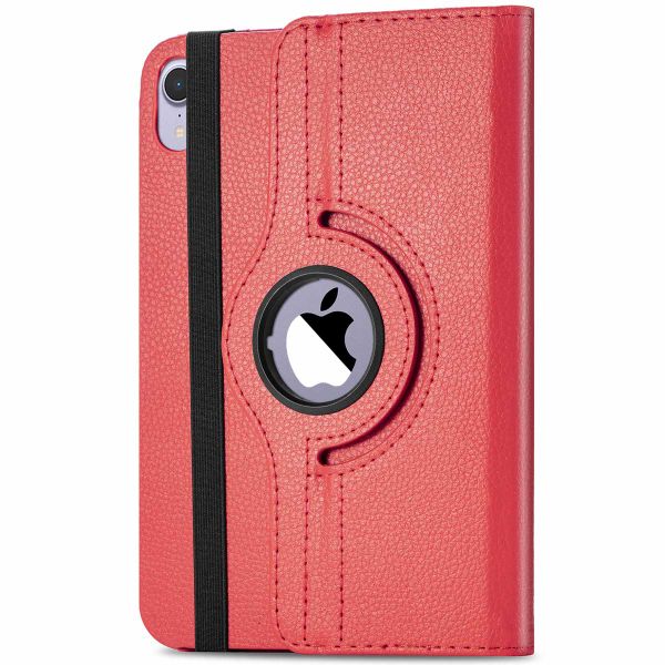 imoshion Coque tablette rotatif à 360° iPad Mini 7 (2024) / iPad Mini 6 (2021) - Rouge