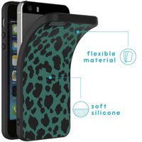 imoshion Coque Design iPhone 5 / 5s / SE - Léopard - Vert / Noir