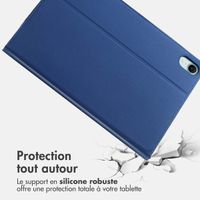 Accezz Coque tablette Classic Apple iPad Mini 7 (2024) / iPad Mini 6 (2021) - Bleu foncé