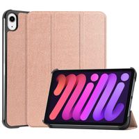 imoshion Coque tablette Trifold iPad Mini 7 (2024) / iPad Mini 6 (2021) - Rose Champagne