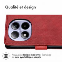imoshion Étui de télephone portefeuille de luxe Xiaomi Redmi Note 15 Pro (4G) - Bordeaux