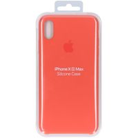 Apple Coque en silicone iPhone Xs Max - Nectarine