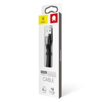 Baseus Nimple Series câble USB-A vers USB-C extra court - 23 centimètres - Noir