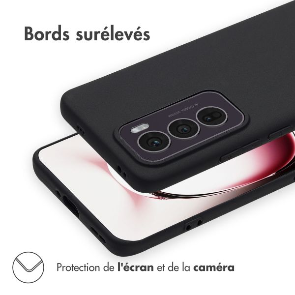 imoshion Coque Couleur Oppo Reno 12 - Noir
