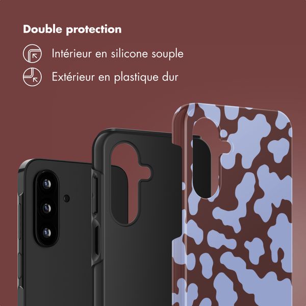 Selencia Coque arrière Vivid Samsung Galaxy A17 - Moo'd Lavender Glow