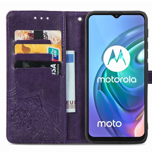 imoshion Etui de télephone Mandala Motorola Moto G30 / G20 / G10 (Power) - Violet
