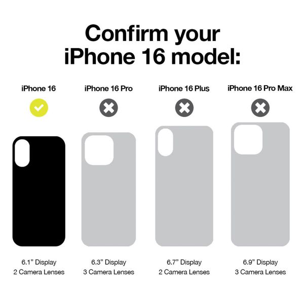 Incase Coque Slim MagSafe Apple iPhone 16 - Noir