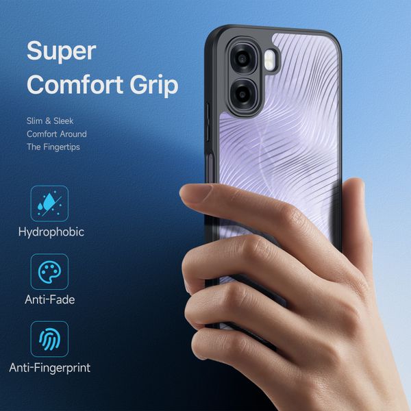 Dux Ducis Coque arrière Aimo Oppo A6x (4G/5G) - Noir