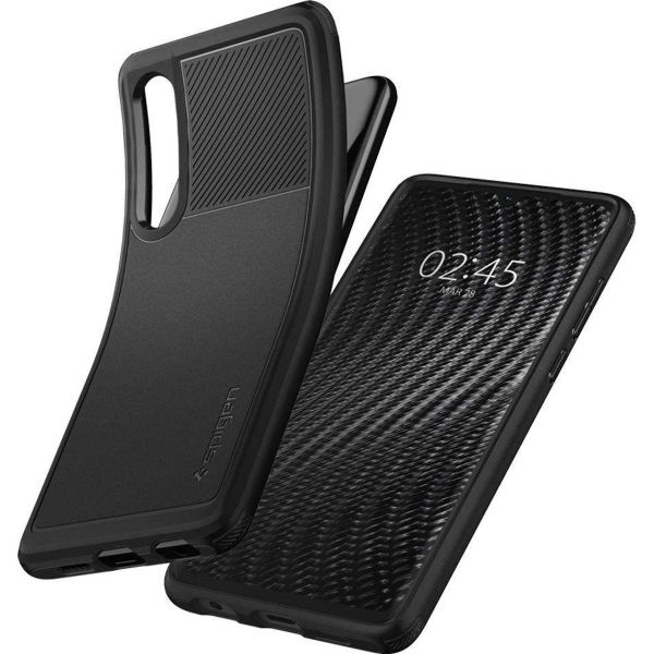 Spigen Coque Rugged Armor Huawei P30 - Noir