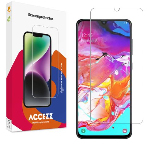 Accezz Protection d'écran en verre trempé Samsung Galaxy A70