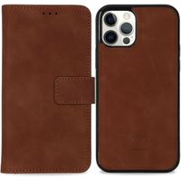 imoshion Etui de téléphone de type portefeuille 2-en-1 Apple iPhone 12 (Pro) - Brun