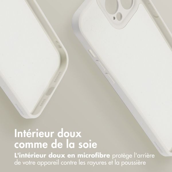 imoshion Coque Couleur avec MagSafe iPhone 13 Pro Max - Beige