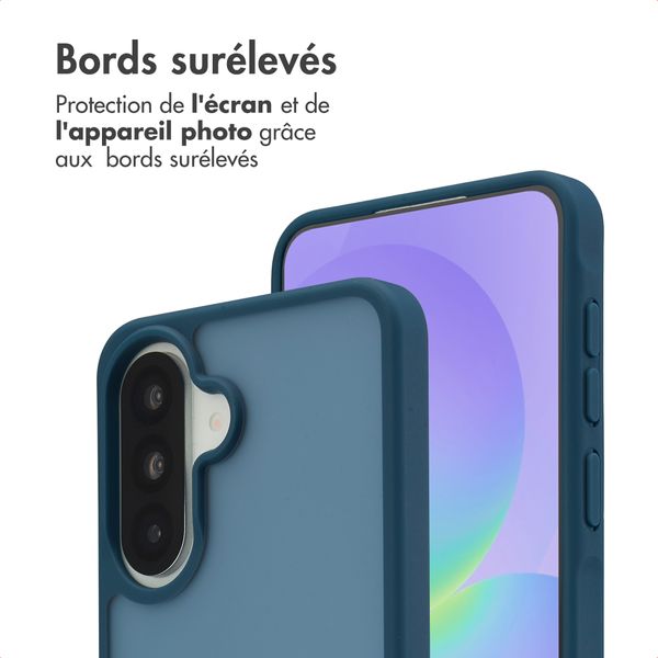imoshion Coque Color Guard Samsung Galaxy A37 (5G) - Bleu foncé
