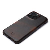 Wachikopa Coque Full Wrap iPhone 15 Pro - Dark Brown