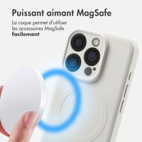 imoshion Coque Couleur avec MagSafe Apple iPhone 15 Pro - Beige