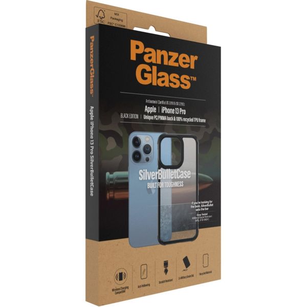 PanzerGlass SilverBullet ClearCase Apple iPhone 13 Pro - Noir