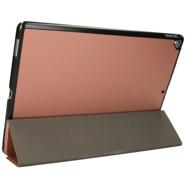 imoshion Coque tablette Trifold Apple iPad Pro 12.9 (2017) / Pro 12.9 (2015) - Rose Doré