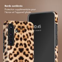 Selencia Coque arrière Vivid avec MagSafe Samsung Galaxy S25 - Wild Leo