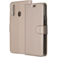 Accezz Étui de télephone Wallet Samsung Galaxy A20s - Doré