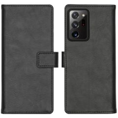 imoshion Étui de télephone portefeuille de luxe Samsung Galaxy Note 20 Ultra - Noir