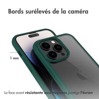 Accezz Coque de protection intégrale à 360° iPhone 14 Pro Max - Vert