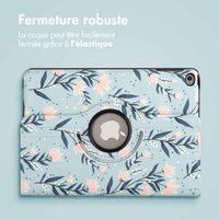 imoshion Coque tablette Design rotatif à 360° iPad 6 (2018) / iPad 5 (2017) / Air 2 (2014) / Air 1 (2013)- Flowers