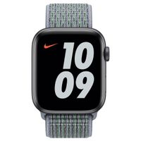 Apple Bracelet Nike Sport Loop Apple Watch Series 1 t/m 11 / SE / Ultra (44/45/46/49 mm) - Obsidian Mist