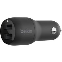 Belkin Boost↑Charge™ Dual USB Car Charger - 24W - Noir