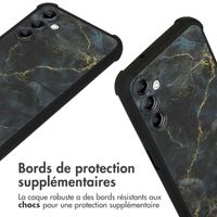 imoshion Coque Design avec cordon Samsung Galaxy A14 (5G/4G) - Black Marble