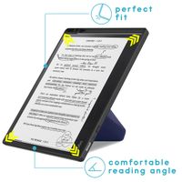 imoshion Étui de liseuse portefeuille Pliable Kobo Elipsa 2E - Bleu foncé