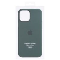 Apple Coque en silicone MagSafe Apple iPhone 12 Pro Max - Cypress Green