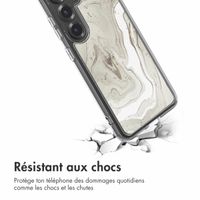 imoshion Coque Design Samsung Galaxy S25 - Sandy Marble