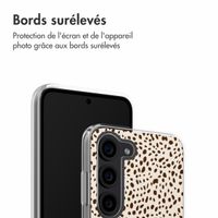 imoshion Coque design pour Samsung Galaxy S23 - Desert Dots