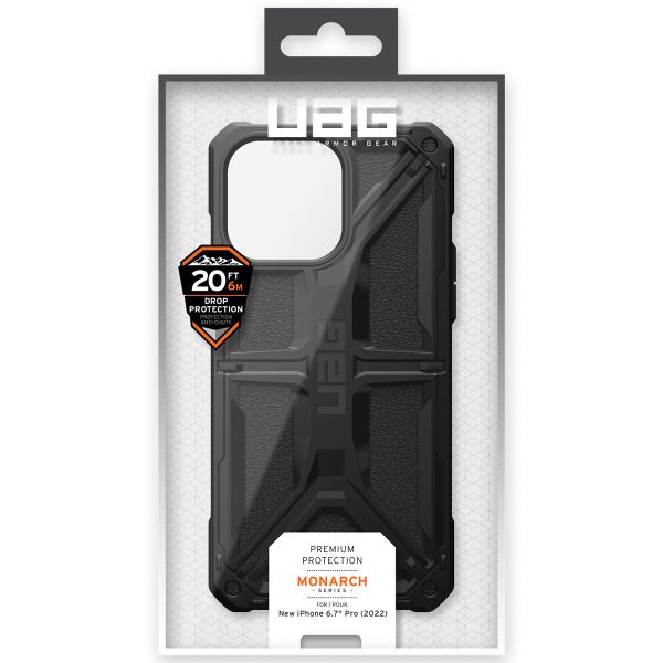 UAG Coque Monarch Apple iPhone 14 Pro Max - Noir