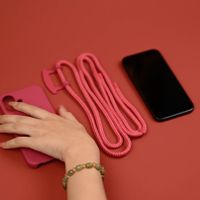 imoshion Coque de couleur avec cordon amovible Samsung Galaxy A55 - Raspberry