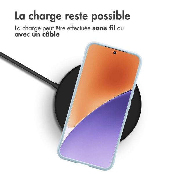 imoshion EasyGrip Backcover Xiaomi 15 - Bleu clair