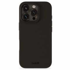 Holdit Coque Silicone iPhone 16 Pro Max - Black