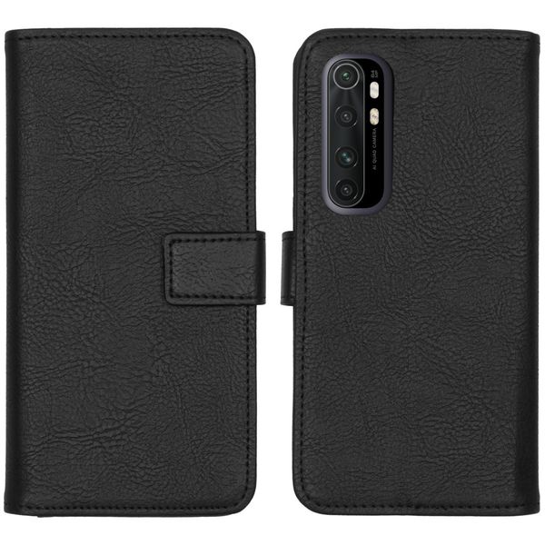 imoshion Étui de téléphone portefeuille Luxe Xiaomi Mi Note 10 Lite - Noir