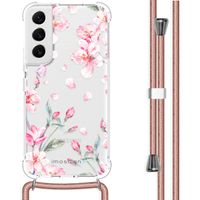 imoshion Coque Design avec cordon Samsung Galaxy S22 - Blossom Watercolor