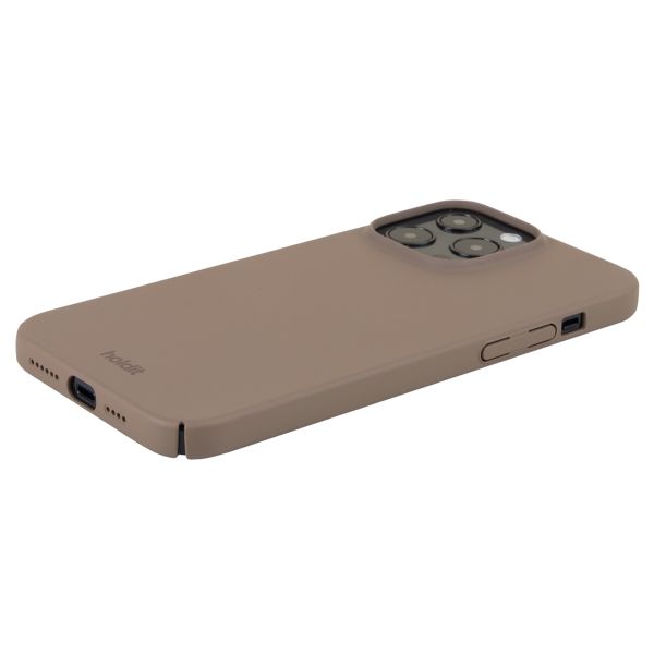 Holdit Coque Slim iPhone 14 Pro Max - Mocha Brown