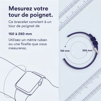 WiWu Bracelet milanais Apple Watch | 44/45/46/49 mm - Rose Doré